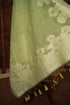 Simply Chic Green Muga Cotton Jamdani Unstitched Suit Set